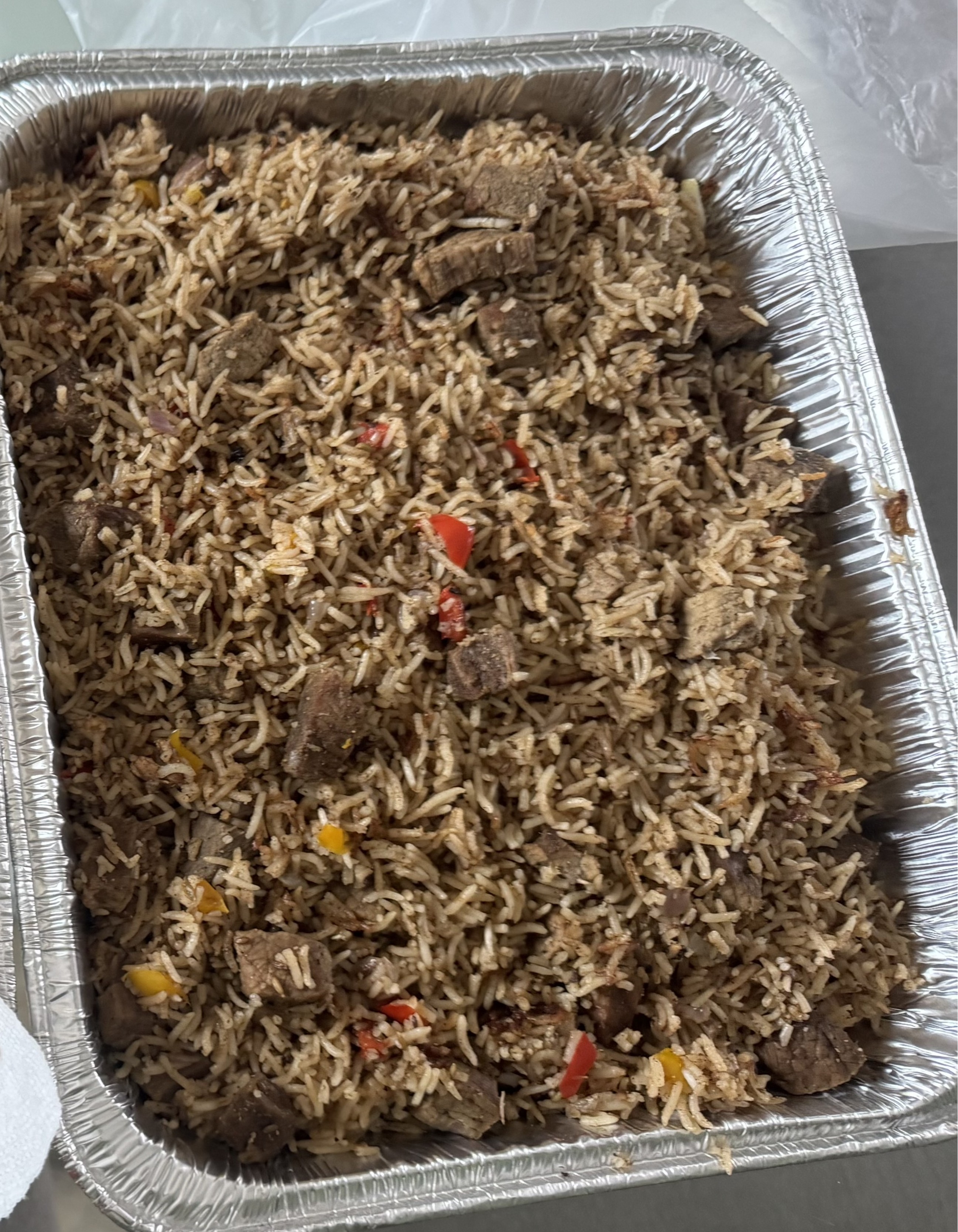 Beef Pilau (Large Tray)